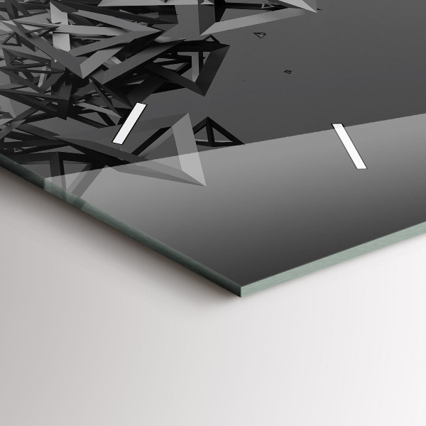 Horizontálne hodiny Abstrakcia