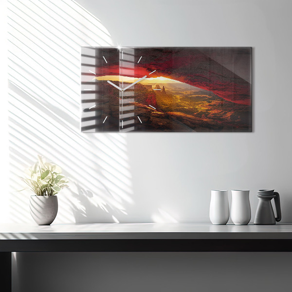 Horizontálne hodiny Grand Canyon Arizona