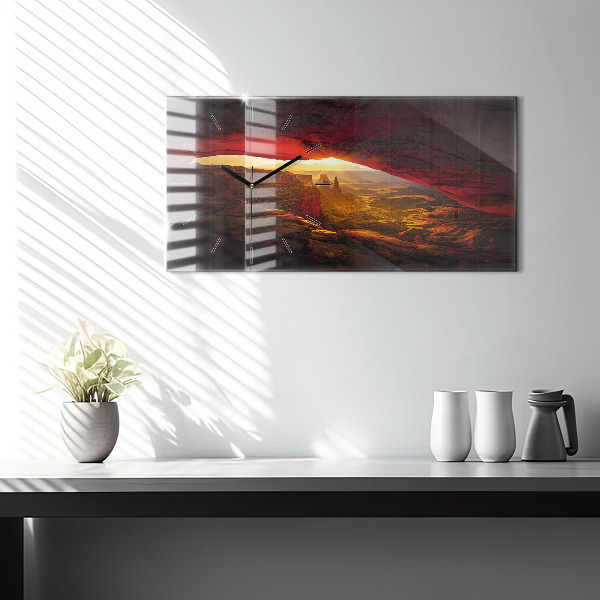 Horizontálne hodiny Grand Canyon Arizona