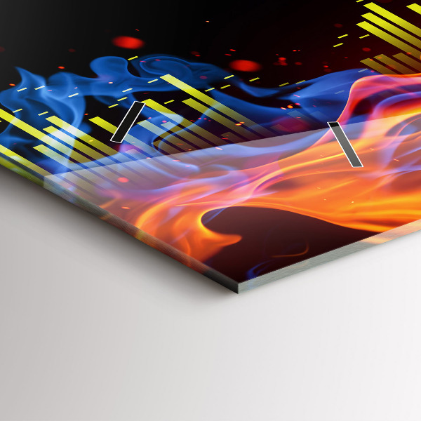 Horizontálne hodiny Slúchadlá a zvukové vlny