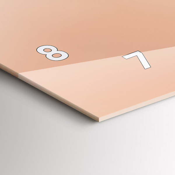 Horizontálne hodiny Ilustrácia plameniaka