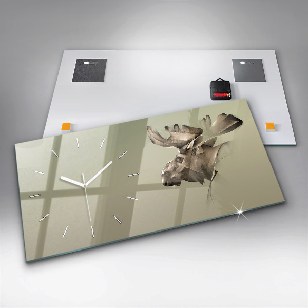 Horizontálne hodiny Grafický los