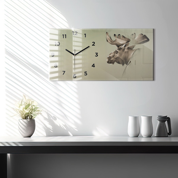 Horizontálne hodiny Grafický los