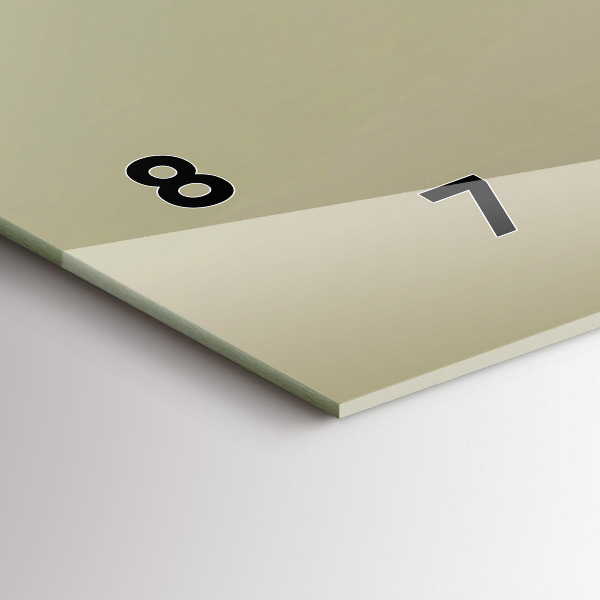 Horizontálne hodiny Grafický los