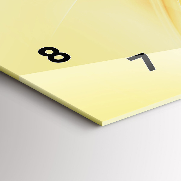 Horizontálne hodiny Abstraktné vlny