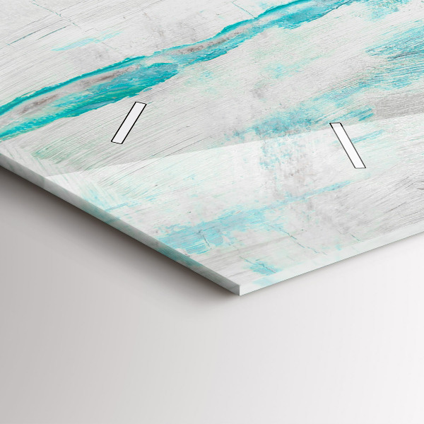 Horizontálne hodiny Olejová textúra abstrakcia