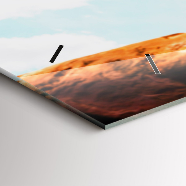 Horizontálne hodiny Kaskadér a adrenalín