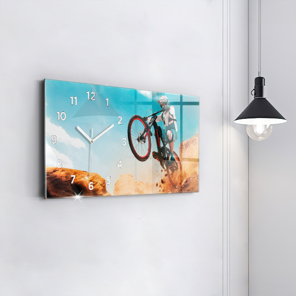 Horizontálne hodiny Kaskadér a adrenalín