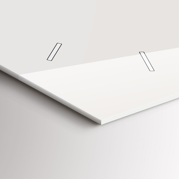 Horizontálne hodiny maľovaný portrét tigra