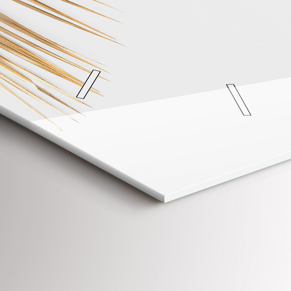 Horizontálne hodiny Tropické listy