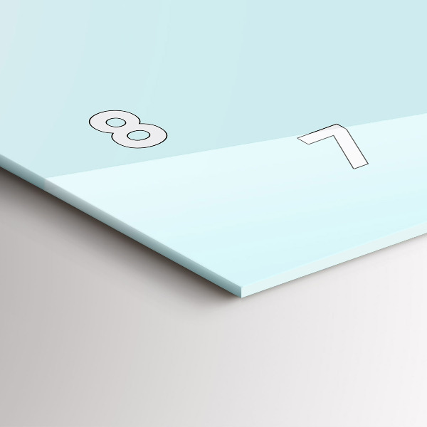 Horizontálne hodiny Vtipná mačka s okuliarmi