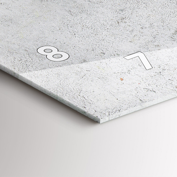 Horizontálne hodiny Minimalistické olivy