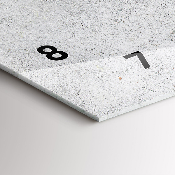 Horizontálne hodiny Minimalistické olivy