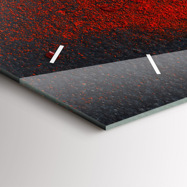 Horizontálne hodiny Červené korenie