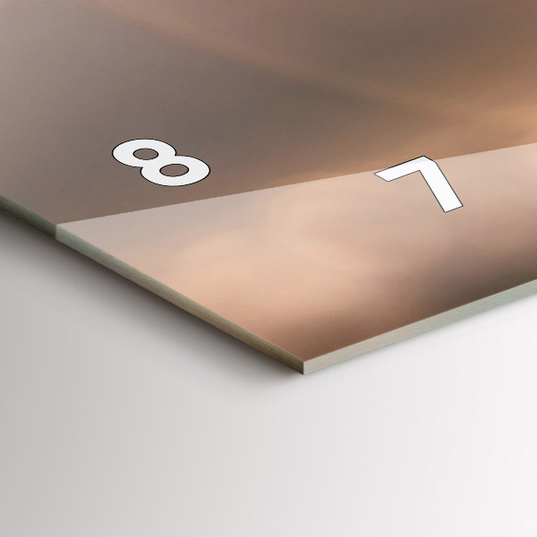 Horizontálne hodiny Auto na dovolenke