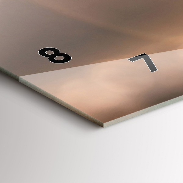 Horizontálne hodiny Auto na dovolenke