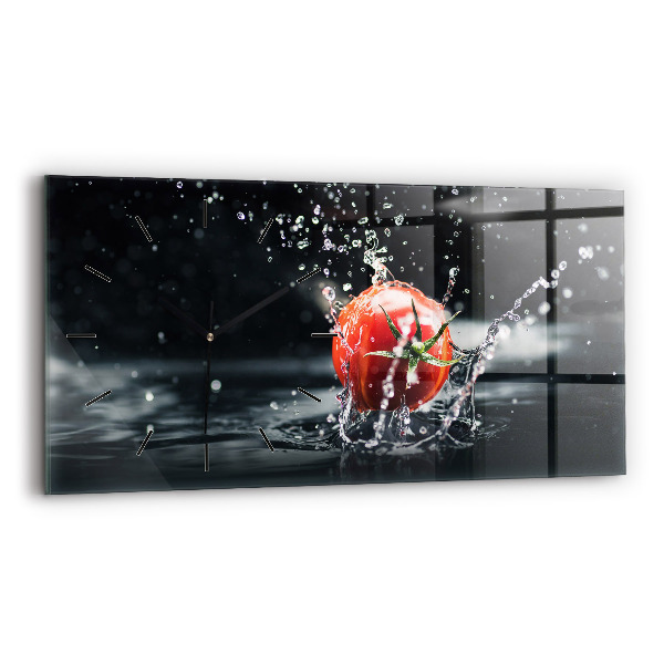 Horizontálne hodiny Paradajka