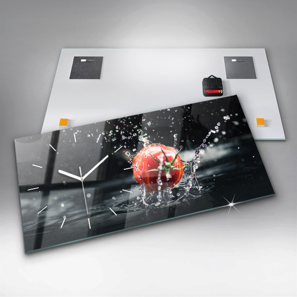 Horizontálne hodiny Paradajka