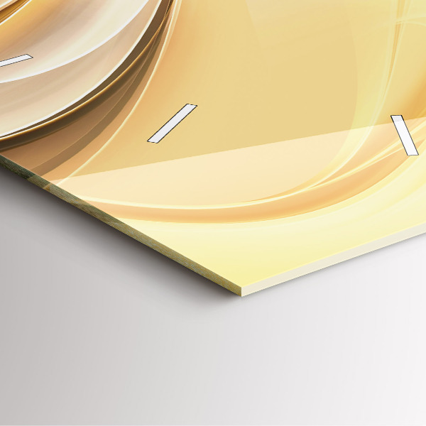 Štvorcové hodiny Abstraktné vlny