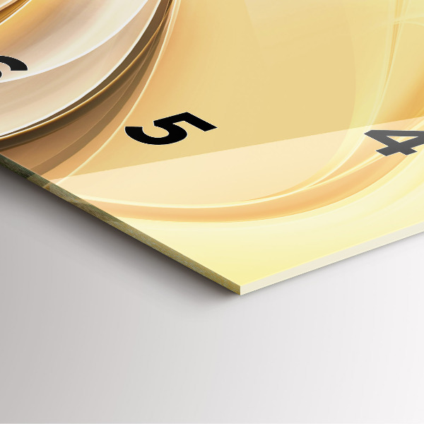 Štvorcové hodiny Abstraktné vlny