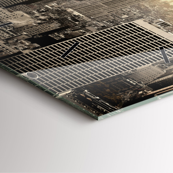 Štvorcové hodiny Veže v New Yorku