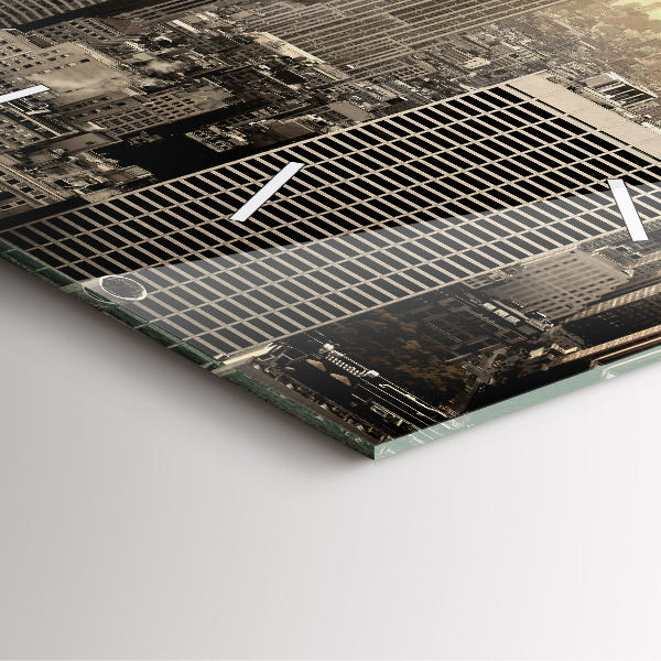 Štvorcové hodiny Veže v New Yorku