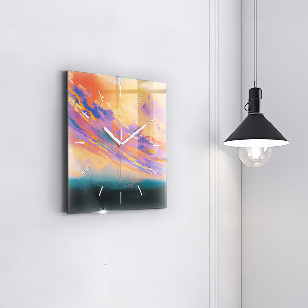 Štvorcové hodiny Platonická láska