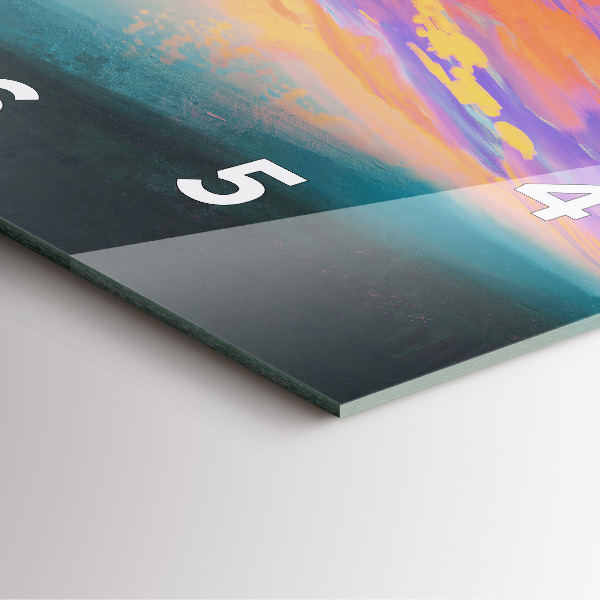 Štvorcové hodiny Platonická láska