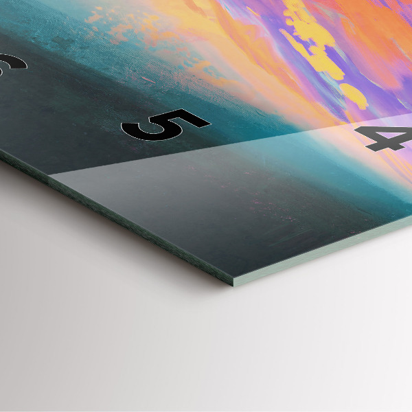 Štvorcové hodiny Platonická láska