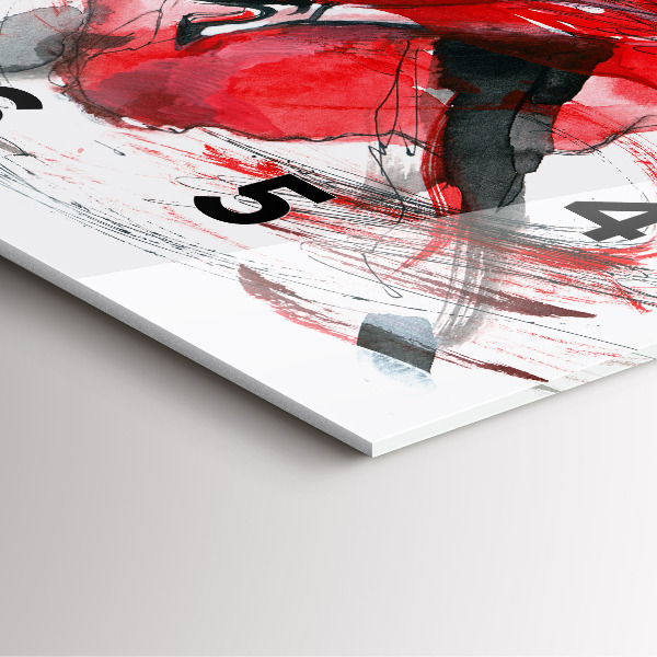 Štvorcové hodiny Tanečný pár