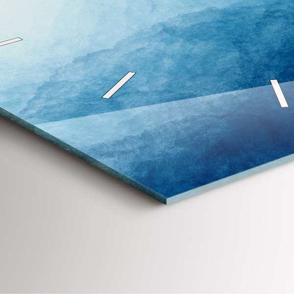 Štvorcové hodiny Odber vody