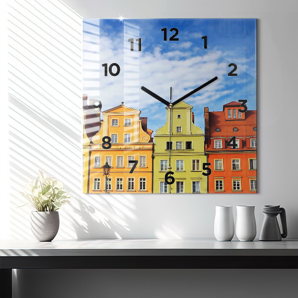 Štvorcové hodiny Wrocław - Staré mesto