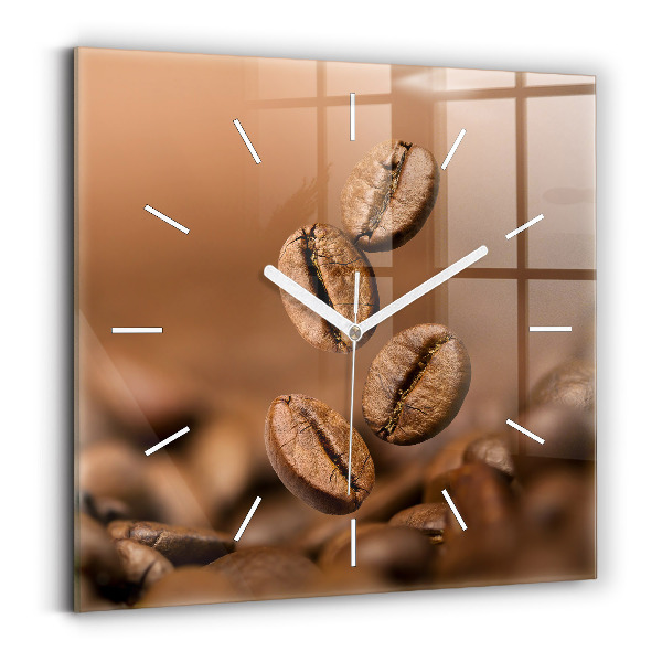 Štvorcové hodiny Abstraktné farby