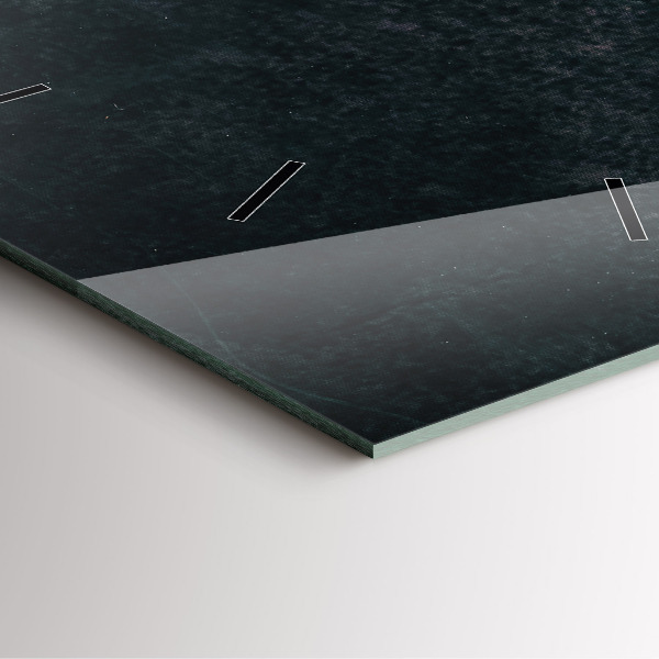 Štvorcové hodiny Kávové zrná