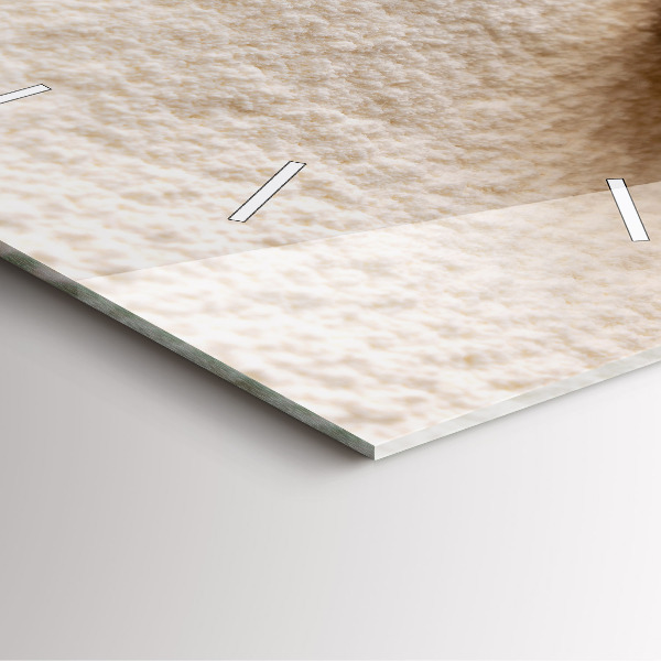 Štvorcové hodiny Múka a obilné klasy