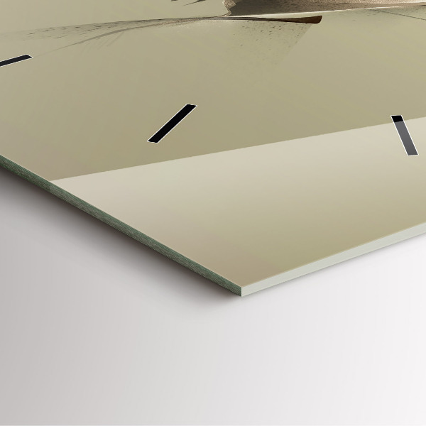 Štvorcové hodiny Grafický los