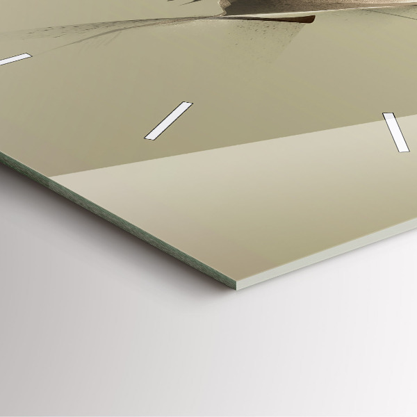 Štvorcové hodiny Grafický los