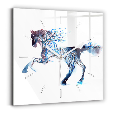 Štvorcové hodiny Povaha zvieraťa