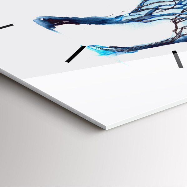 Štvorcové hodiny Povaha zvieraťa