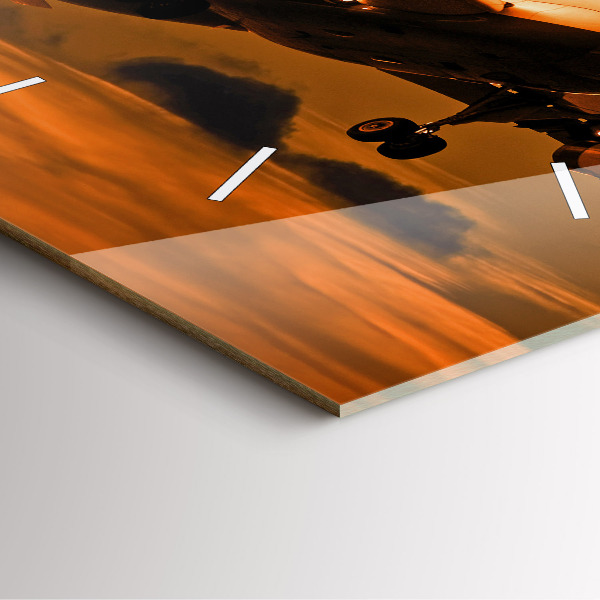 Štvorcové hodiny Letecká doprava