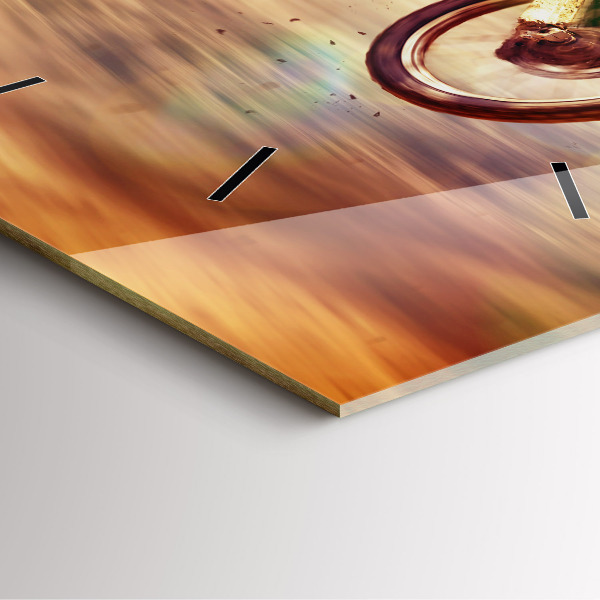 Štvorcové hodiny Enduro motokros