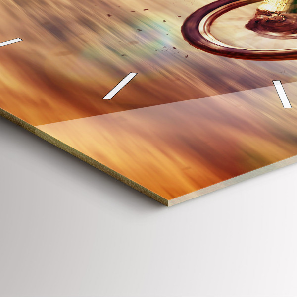 Štvorcové hodiny Enduro motokros