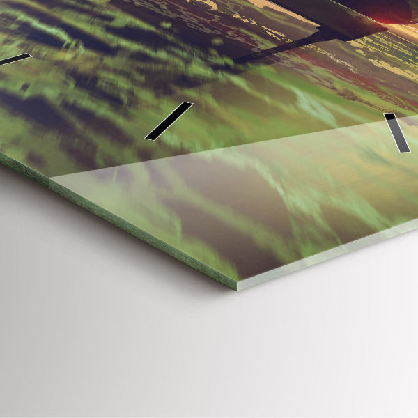 Štvorcové hodiny Koncert na pláži