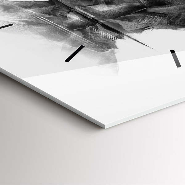 Štvorcové hodiny Kreslený medveď