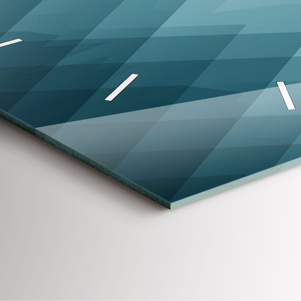 Štvorcové hodiny Geometrické postavy