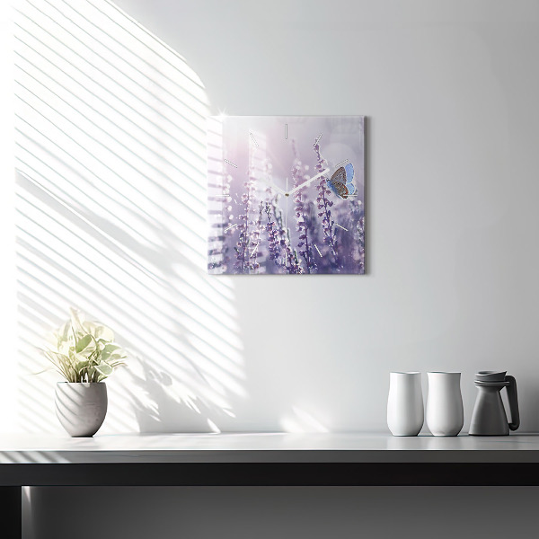 Štvorcové hodiny Abstrakcia