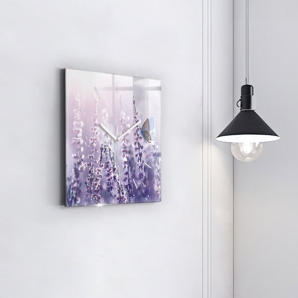 Štvorcové hodiny Abstrakcia