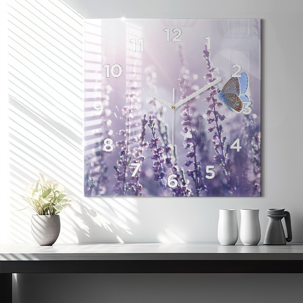 Štvorcové hodiny Abstrakcia