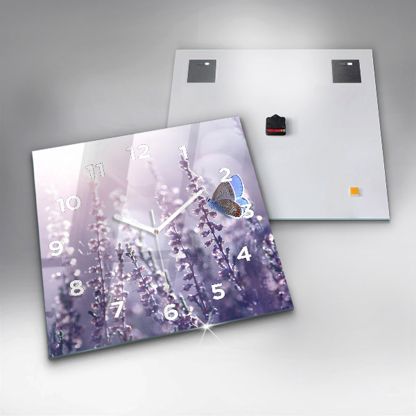 Štvorcové hodiny Abstrakcia