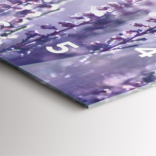 Štvorcové hodiny Abstrakcia